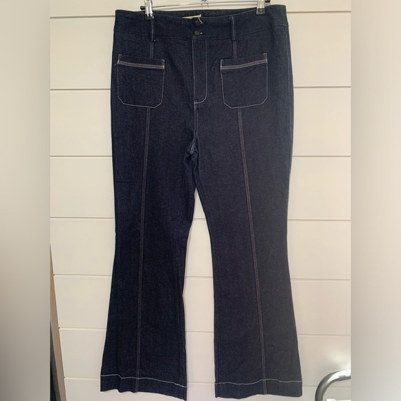 Anthropologie Pilcro and the Letterpress High Rise Flare Jeans sz 31 - Picture 14 of 14